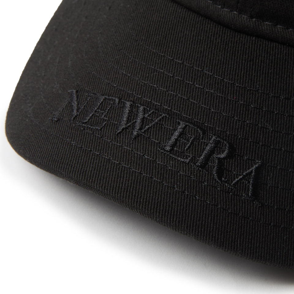 9THIRTY Visor Logo バイザーロゴ エンブロイダリー ブラック | NEW ERA ニューエラ公式オンラインストア