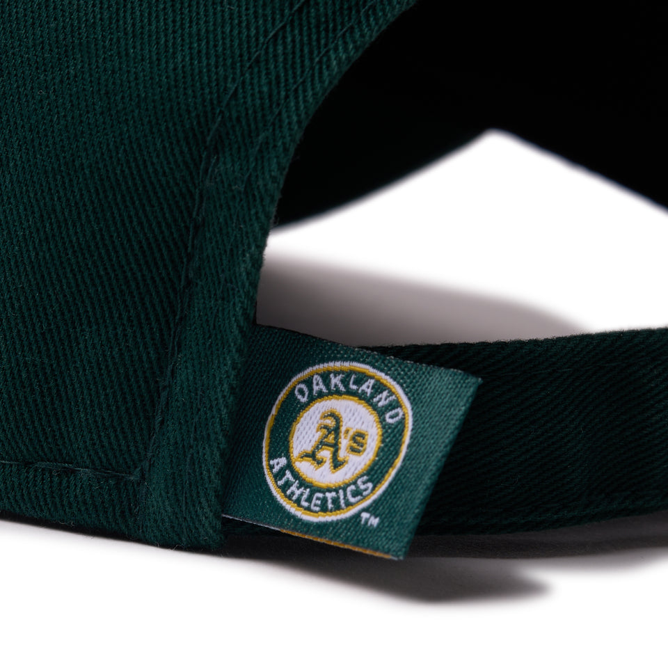 9TWENTY MLB チェーンステッチ オークランド・アスレチックス ダークグリーン | NEW ERA ニューエラ公式オンラインストア
