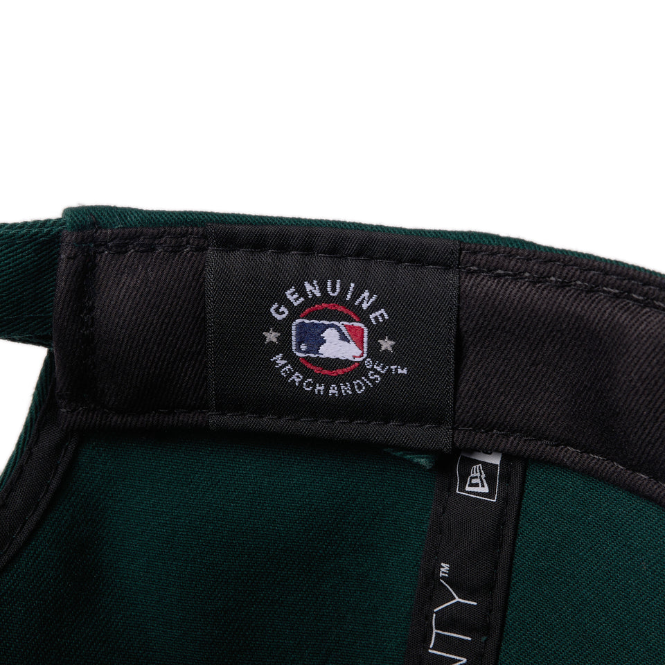9TWENTY MLB チェーンステッチ オークランド・アスレチックス ダークグリーン | NEW ERA ニューエラ公式オンラインストア