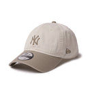 9TWENTY MLB チェーンステッチ ニューヨーク･ヤンキース アイボリー/ペブル | NEW ERA ニューエラ公式オンラインストア