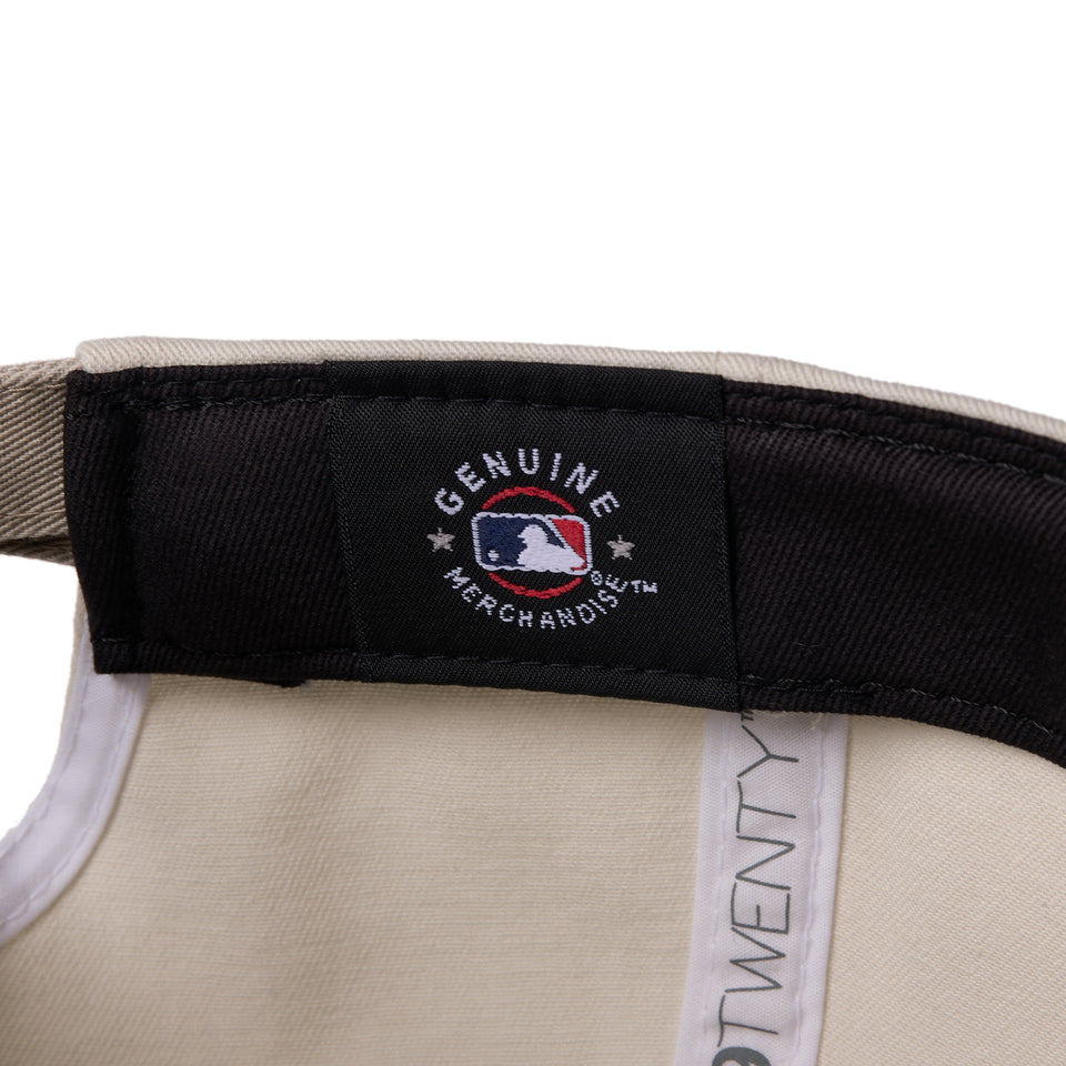 9TWENTY MLB チェーンステッチ ニューヨーク･ヤンキース アイボリー/ペブル | NEW ERA ニューエラ公式オンラインストア