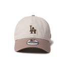 9TWENTY MLB チェーンステッチ ロサンゼルス・ドジャース アイボリー/アッシュブラウン | NEW ERA ニューエラ公式オンラインストア
