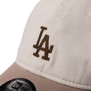 9TWENTY MLB チェーンステッチ ロサンゼルス・ドジャース アイボリー/アッシュブラウン | NEW ERA ニューエラ公式オンラインストア