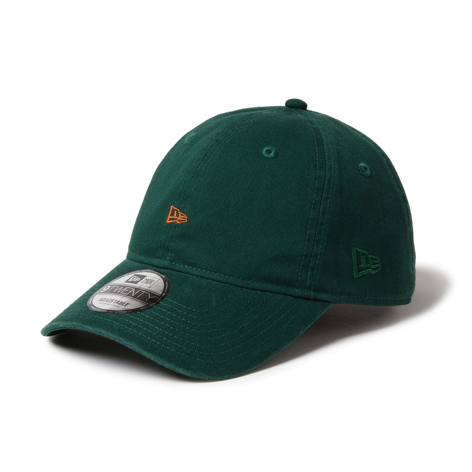 9TWENTY Mini Flag ロゴ ダークグリーン ヘーゼル | NEW ERA ニューエラ公式オンラインストア