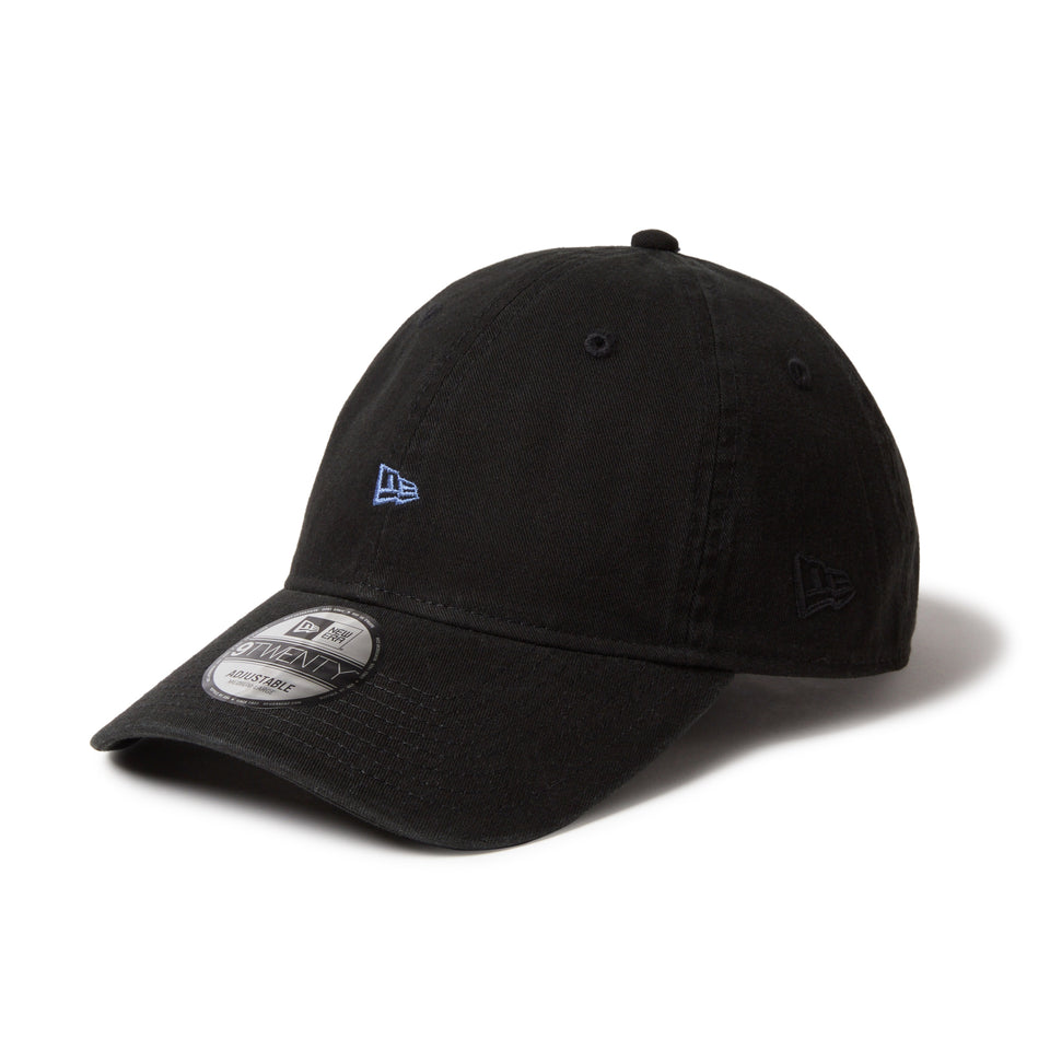 9TWENTY Mini Flag ロゴ ブラック ウィリアムズバーグブルー | NEW ERA ニューエラ公式オンラインストア
