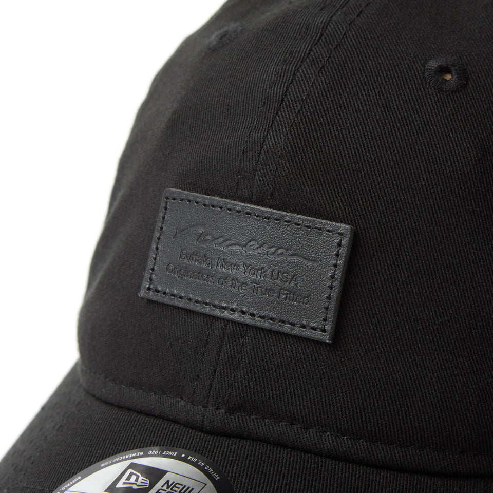 9TWENTY レザーパッチ ブラック | NEW ERA ニューエラ公式オンラインストア
