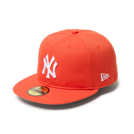 New Era Cap ツバ裏オレンジ 5/8 ニューエラ ヤンキース キャップ 59FIFTY ソフトバックラム Color Variation ニューヨーク・ヤンキース