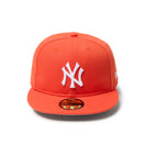 59FIFTY ソフトバックラム Color Variation ニューヨーク･ヤンキース セーフティオレンジ | NEW ERA ニューエラ公式オンラインストア
