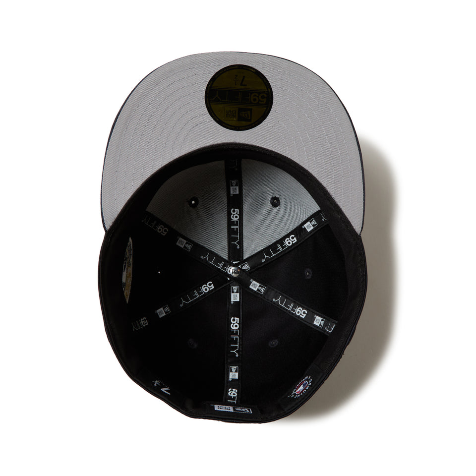 59FIFTY サテン ニューヨーク・ヤンキース ネイビー | ニューエラ