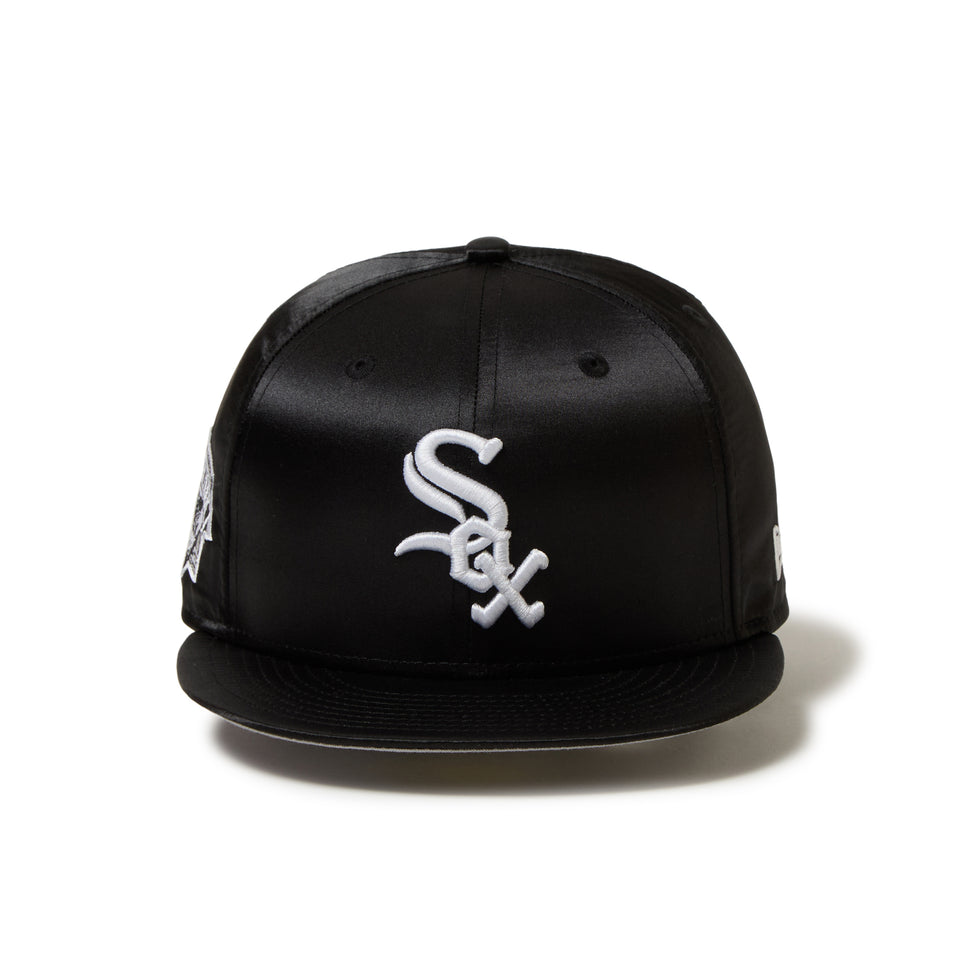 59FIFTY サテン シカゴ・ホワイトソックス ブラック | ニューエラ