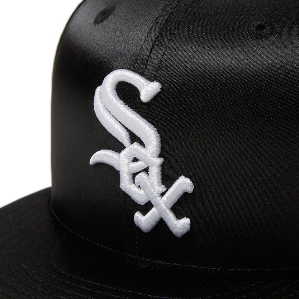 59FIFTY サテン シカゴ・ホワイトソックス ブラック | NEW ERA ニューエラ公式オンラインストア