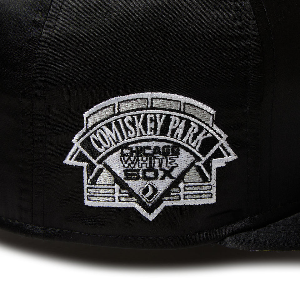 59FIFTY サテン シカゴ・ホワイトソックス ブラック | ニューエラ