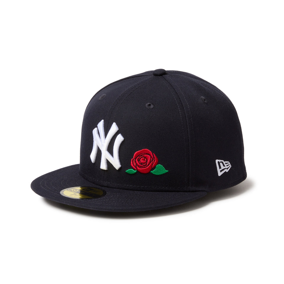 59FIFTY With Rose ニューヨーク・ヤンキース ネイビー | NEW ERA ニューエラ公式オンラインストア