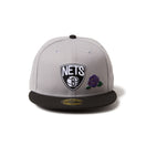 59FIFTY With Rose ブルックリン・ネッツ グレー/ブラック | NEW ERA ニューエラ公式オンラインストア