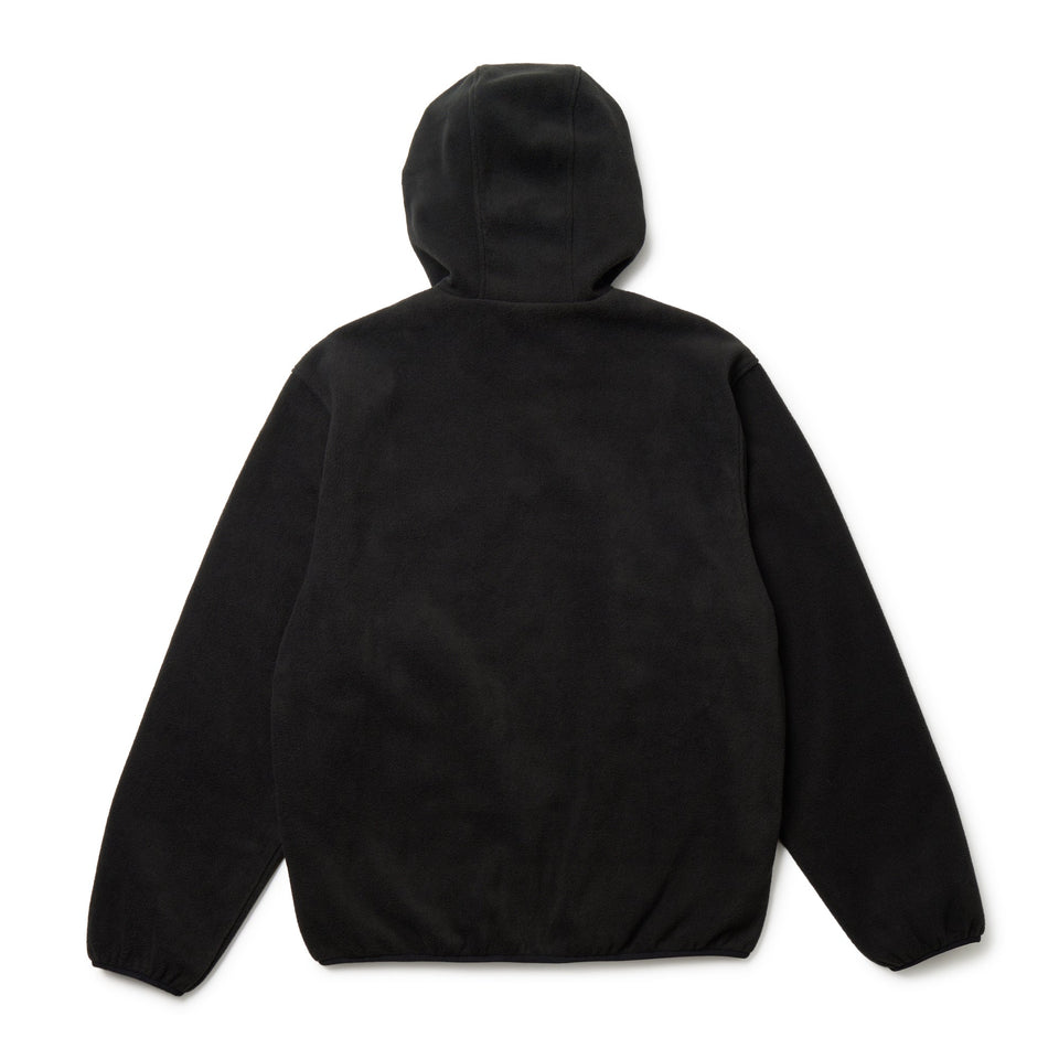 フリース ハイネック プルオーバーフーディー ブラック | アウトドア - 14668847 - S | NEW ERA ニューエラ公式オンラインストア