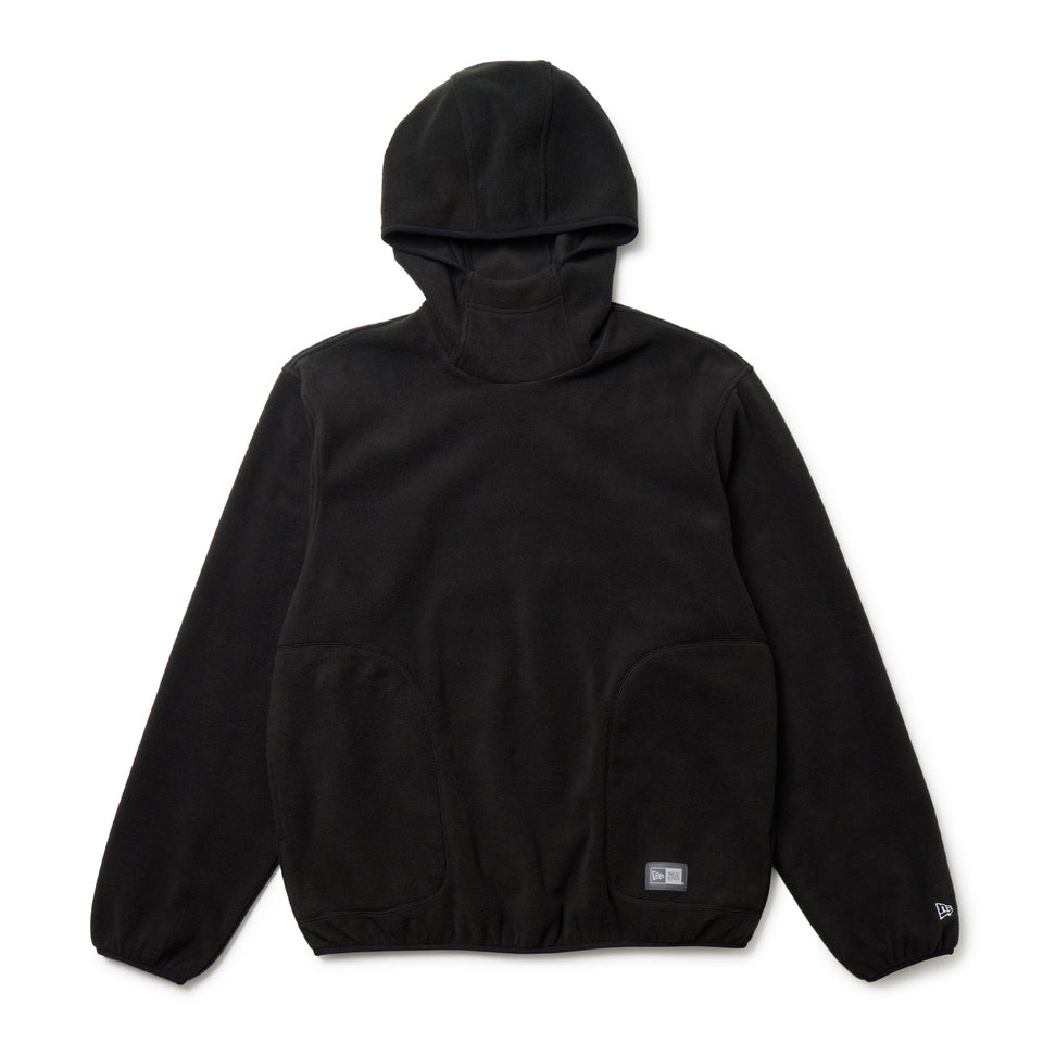 フリース ハイネック プルオーバーフーディー ブラック | アウトドア - 14668847 - S | NEW ERA ニューエラ公式オンラインストア