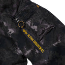 MA-1 ボンバージャケット Alpha Industries ニューヨーク・ヤンキース ブラックカモ