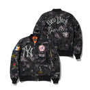 MA-1 ボンバージャケット Alpha Industries ニューヨーク・ヤンキース ブラックカモ