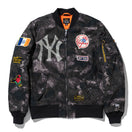 MA-1 ボンバージャケット Alpha Industries ニューヨーク・ヤンキース ブラックカモ