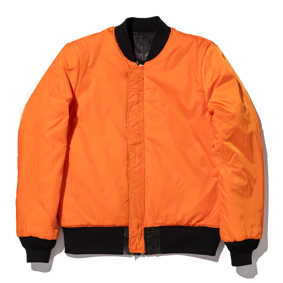 MA-1 ボンバージャケット Alpha Industries ニューヨーク・ヤンキース ブラックカモ