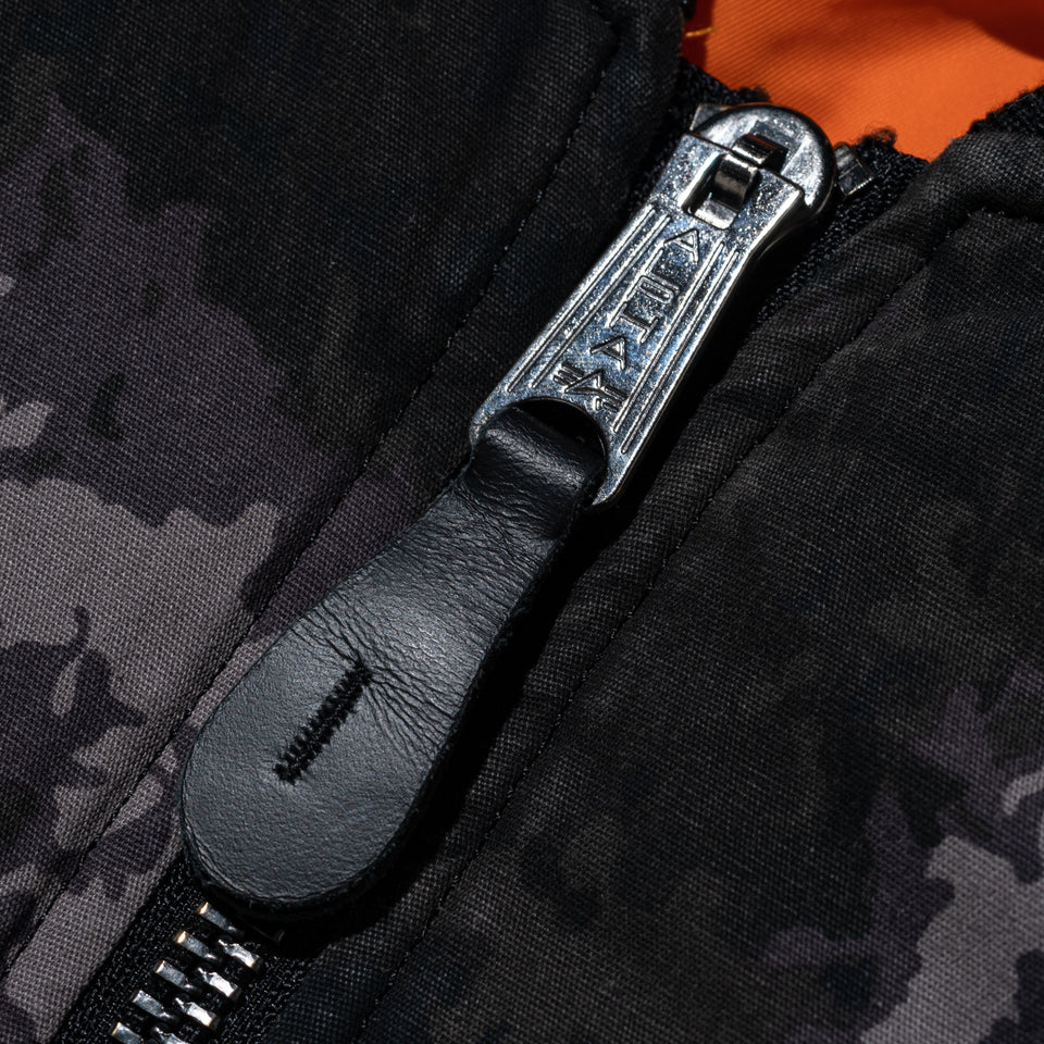 MA-1 ボンバージャケット Alpha Industries ロサンゼルス・ドジャース ブラックカモ