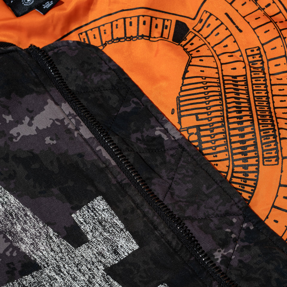 MA-1 ボンバージャケット Alpha Industries ロサンゼルス・ドジャース ブラックカモ