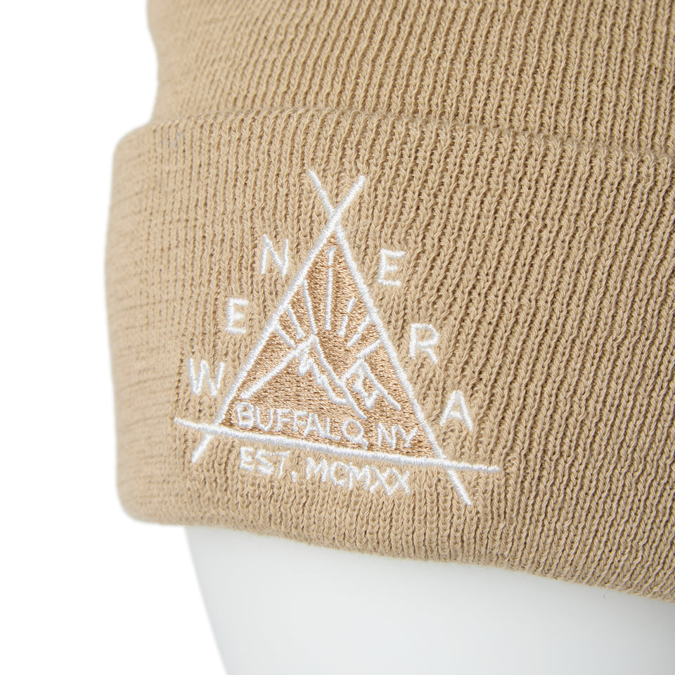 カフニット COOLMAX Triangle Logo カーキ | アウトドア | NEW ERA ニューエラ公式オンラインストア