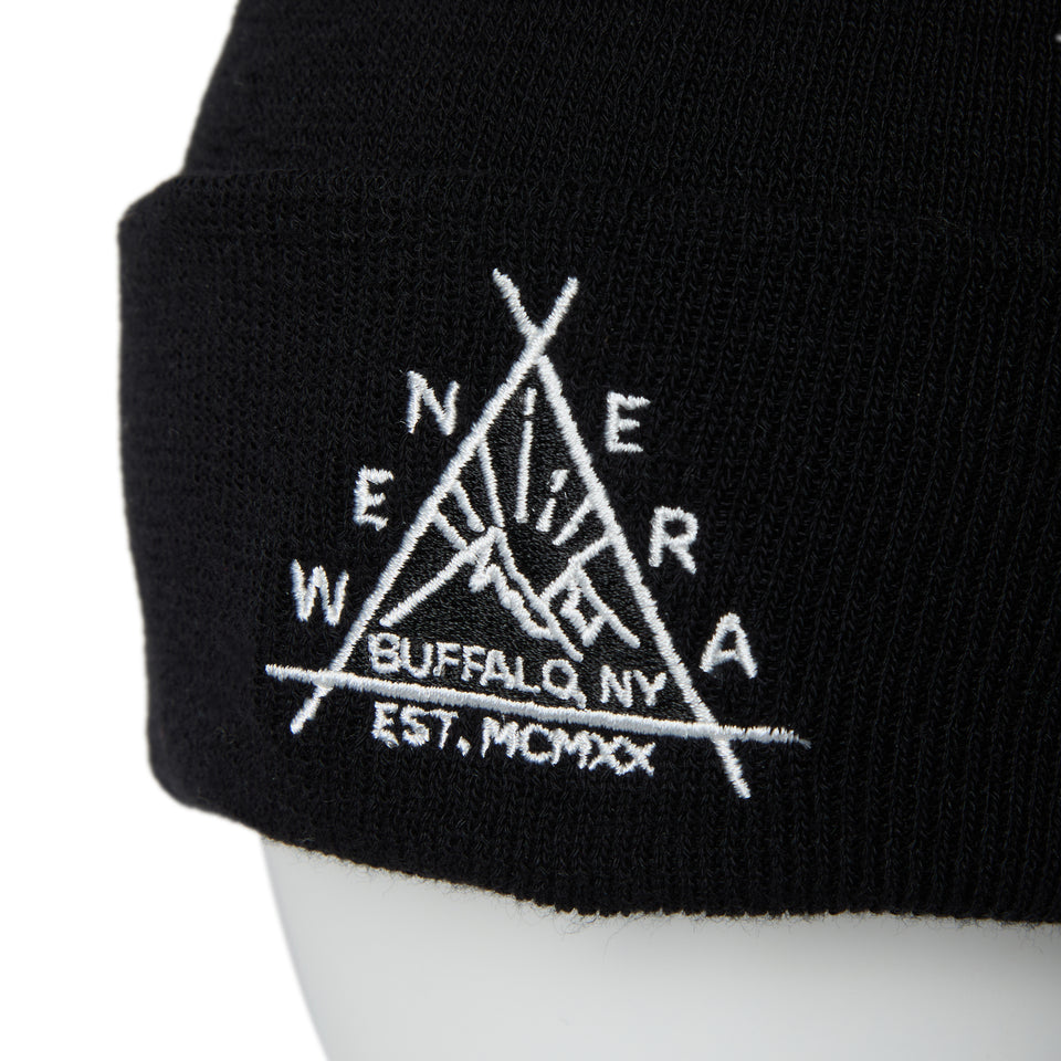 カフニット COOLMAX Triangle Logo ブラック | アウトドア | NEW ERA ニューエラ公式オンラインストア