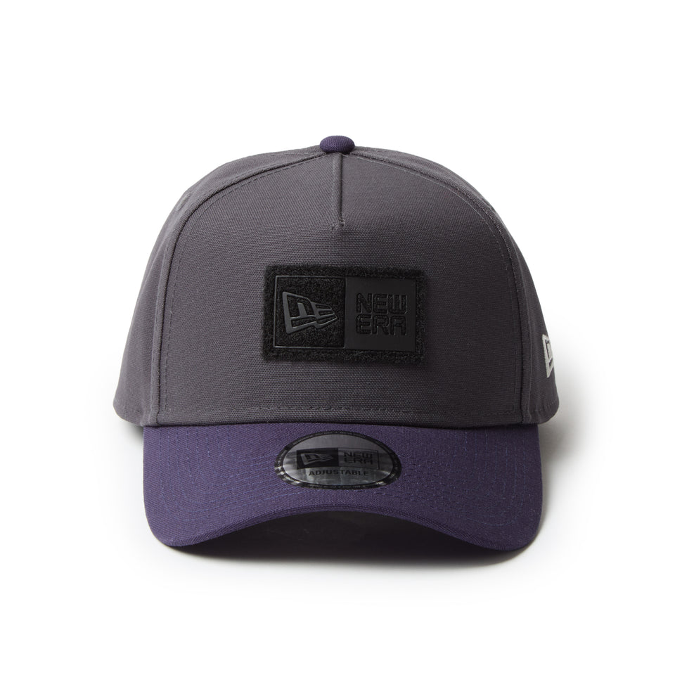 9FORTY A-Frame Duck Canvas ベルクロパッチ ダークグラファイト/ライトネイビー | アウトドア | NEW ERA ニューエラ公式オンラインストア