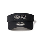 サンバイザー NEW ERA NEW YORK ヴィンテージナイロン ブラック | ゴルフ | NEW ERA ニューエラ公式オンラインストア