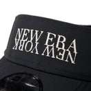 サンバイザー NEW ERA NEW YORK ヴィンテージナイロン ブラック | ゴルフ | NEW ERA ニューエラ公式オンラインストア