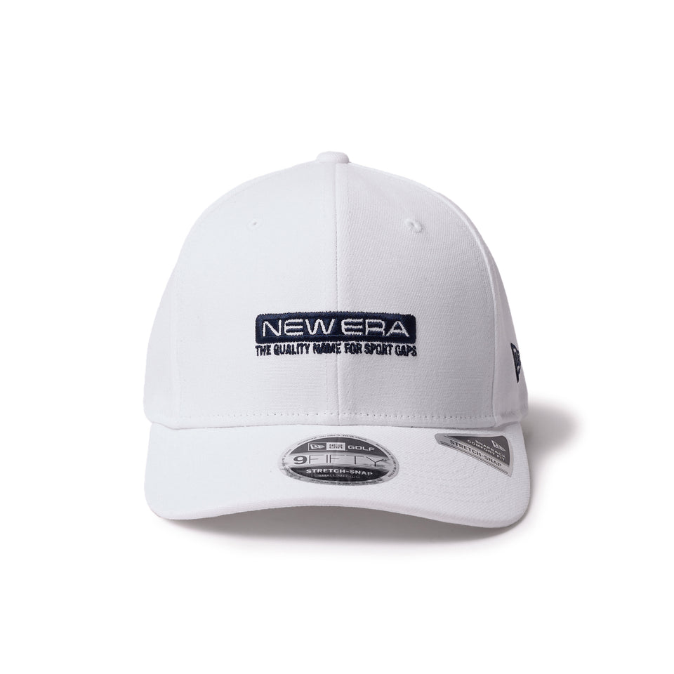 9FIFTY ストレッチスナップ Bar Logo ホワイト | ゴルフ | NEW ERA ニューエラ公式オンラインストア