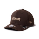9FIFTY ストレッチスナップ Bar Logo ブラウンスエード | ゴルフ | NEW ERA ニューエラ公式オンラインストア