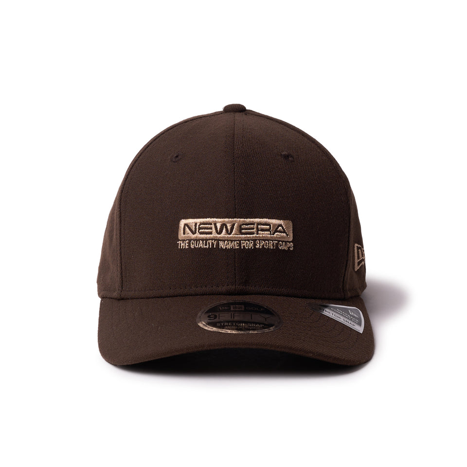 9FIFTY ストレッチスナップ Bar Logo ブラウンスエード | ゴルフ