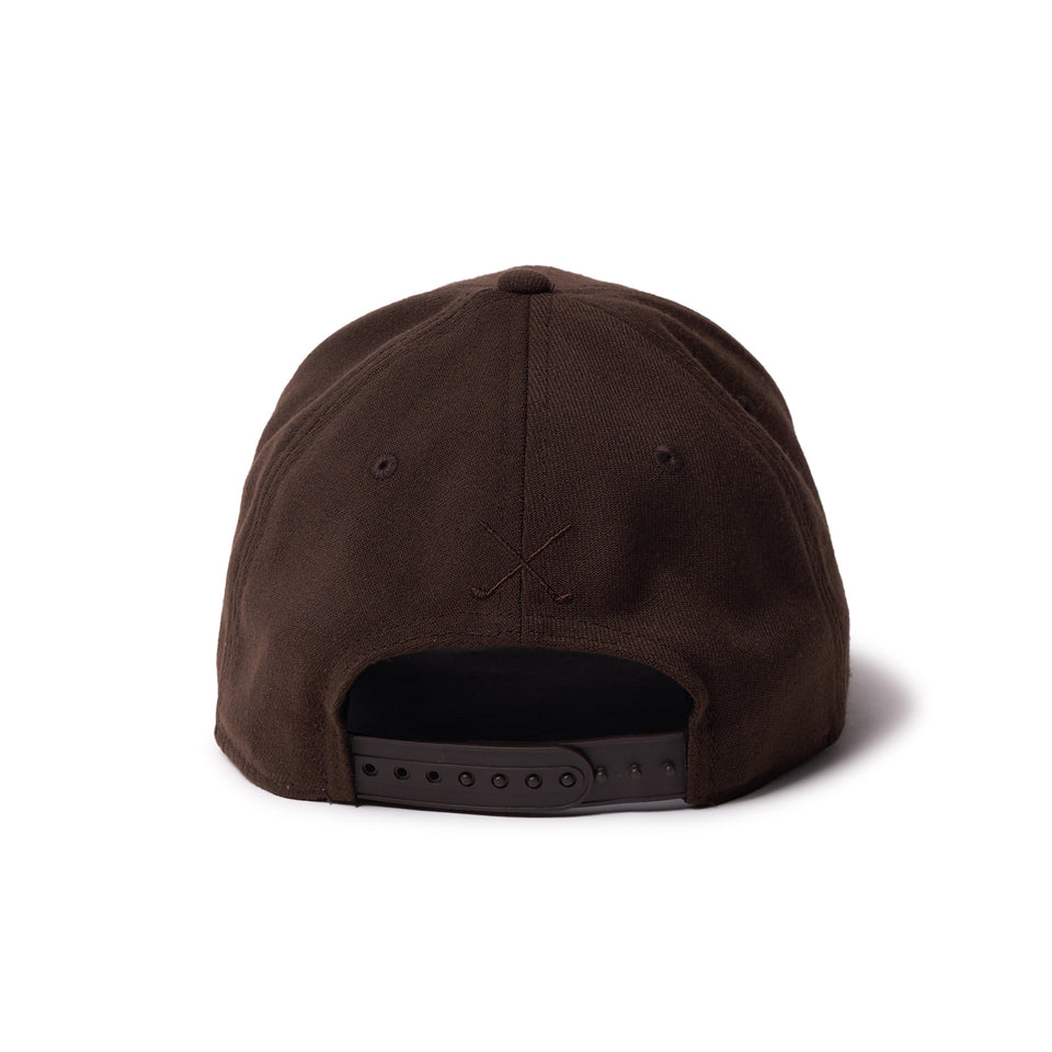 9FIFTY ストレッチスナップ Bar Logo ブラウンスエード | ゴルフ | NEW ERA ニューエラ公式オンラインストア