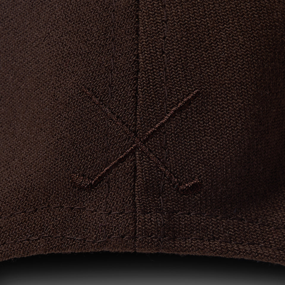 9FIFTY ストレッチスナップ Bar Logo ブラウンスエード | ゴルフ | NEW ERA ニューエラ公式オンラインストア