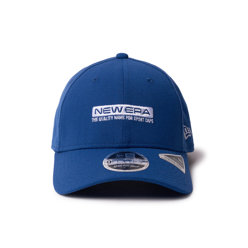 9FORTY ストレッチスナップ Bar Logo ソングバードブル | ゴルフー | NEW ERA ニューエラ公式オンラインストア