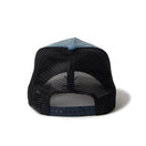 9FORTY A-Frame トラッカー デニム レザーパッチ ウォッシュド ネイビー | ゴルフ | NEW ERA ニューエラ公式オンラインストア