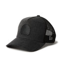 9FORTY A-Frame トラッカー デニム レザーパッチ ウォッシュド ブラック | ゴルフ | NEW ERA ニューエラ公式オンラインストア