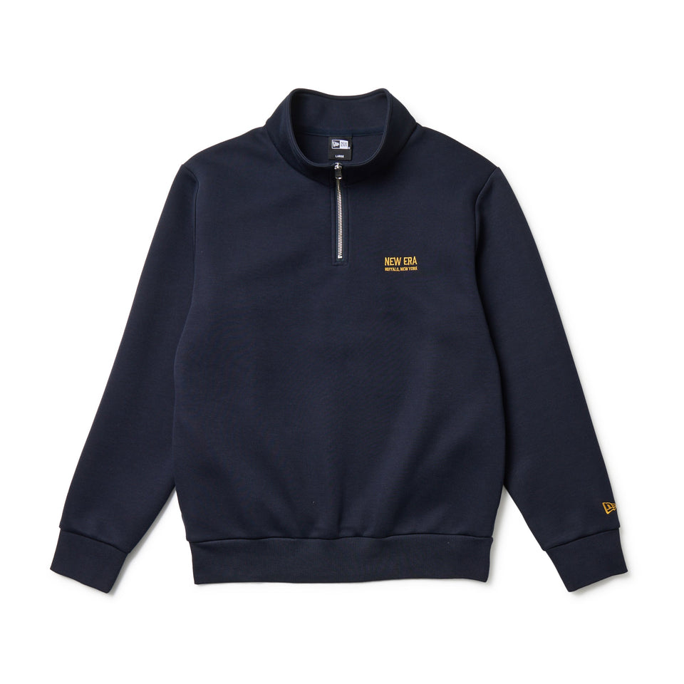 美品 NEW ERA ニューエラ テック スウェット ハーフジップ 14669837-s-new-era-