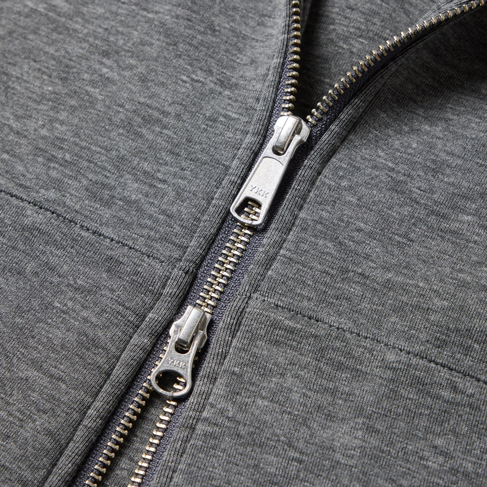 ニューエラゴルフ テック スウェット フルジップフーディー グレー L GFW テックスウェットフルジップフーディー レディス(中間着