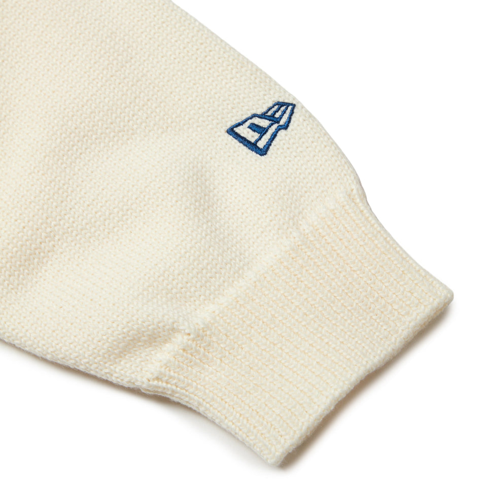 ニューエラ ユニセックス ゴルフウエア セーター トップス NEW ERA ショールカラーニット オフホワイト ニットトップス 14669845 ショールカラーニット オフホワイト | ゴルフ | ニューエラオンライン