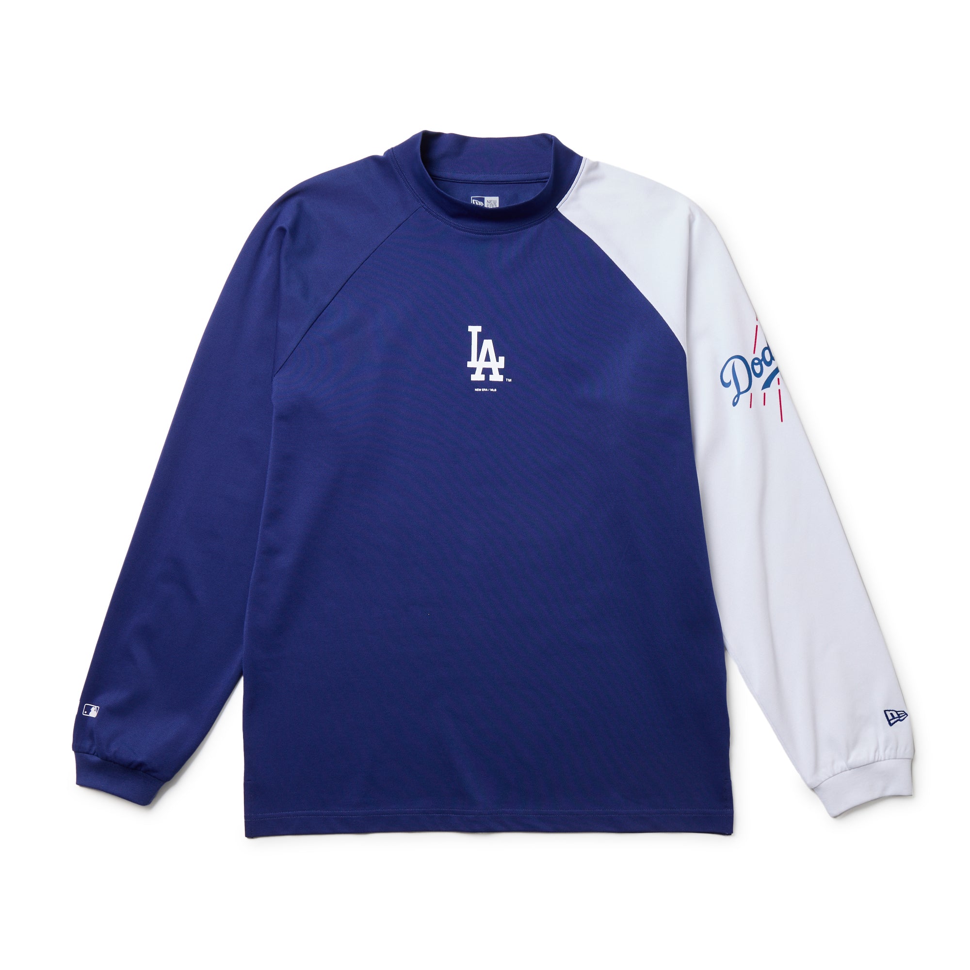 レア ドジャース 2025シティコネクト パフォーマンスTシャツ 長袖 サイズL 長袖 ミッドネック パフォーマンス 鹿の子 Tシャツ ロサンゼルス