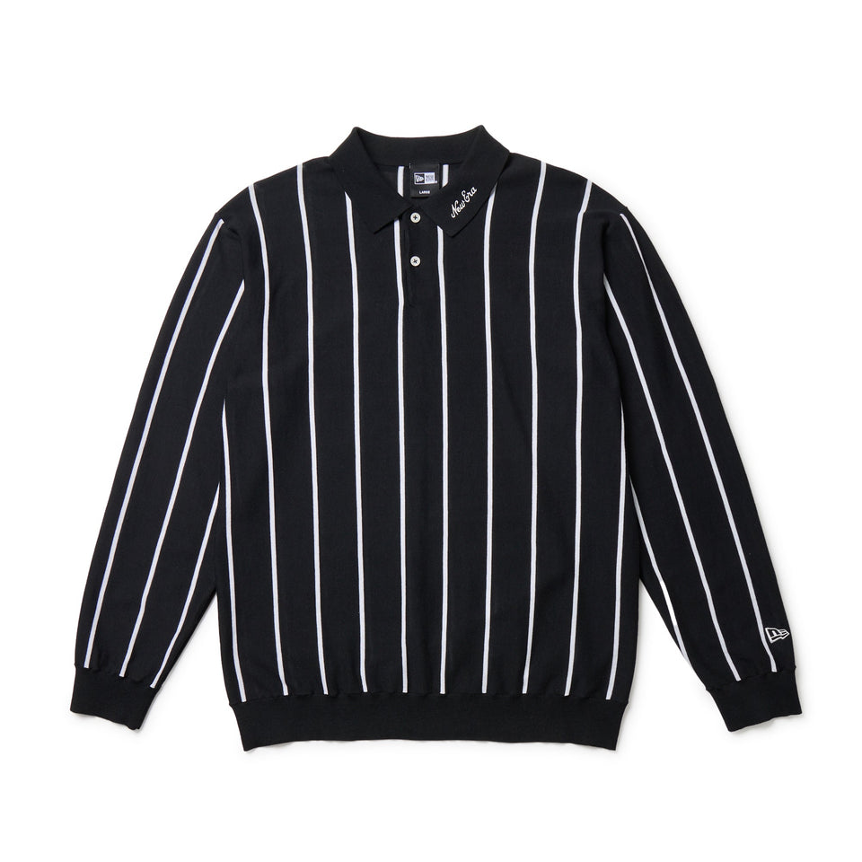 長袖 ニット ポロシャツ ブラック | ゴルフ - 14669865 - S | NEW ERA ニューエラ公式オンラインストア