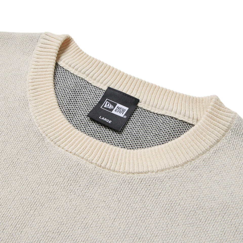 ニットセーター フラッグロゴ オフホワイト | ゴルフ - 14669876 - S | NEW ERA ニューエラ公式オンラインストア