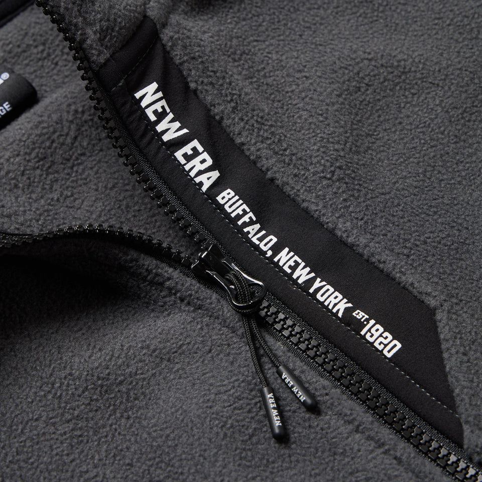 フリース ジップアップ ジャケット チャコールグレー | ゴルフ