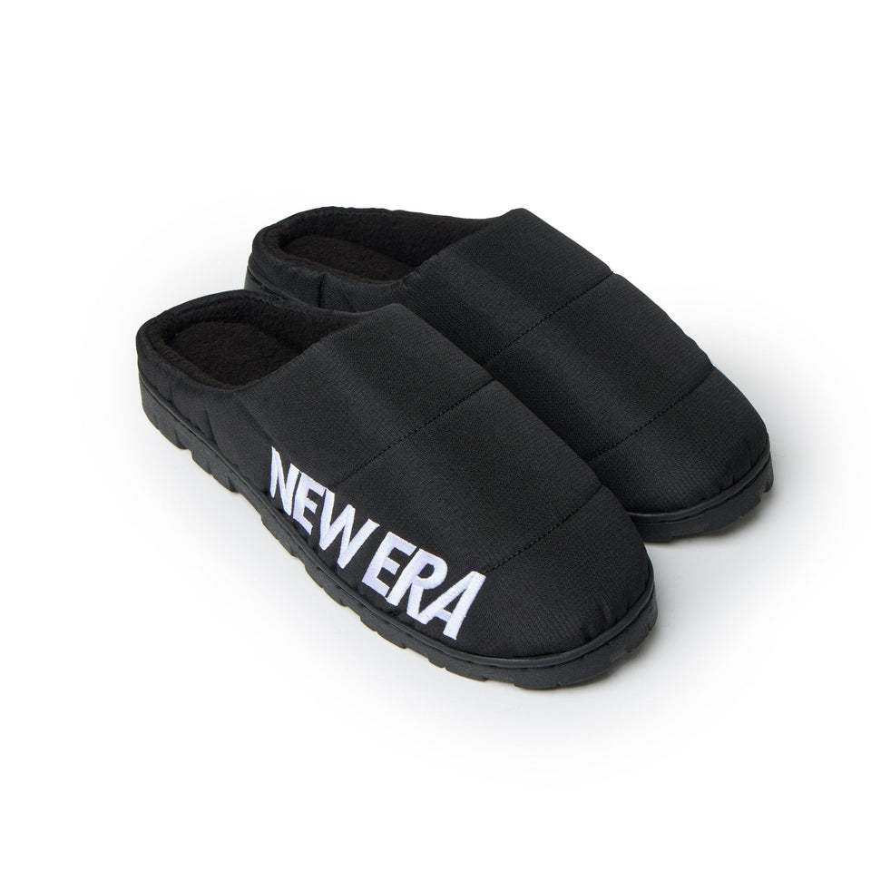ルームシューズ ワードマーク ブラック - 14669934 - S | NEW ERA ニューエラ公式オンラインストア