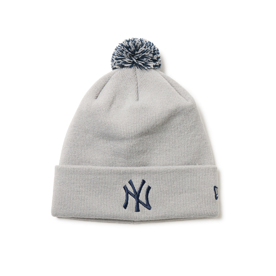 ポンポンニット ニューヨーク・ヤンキース グレー | ニューエラ