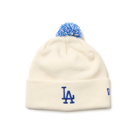 ポンポンニット ロサンゼルス・ドジャース オフホワイト | ニューエラ