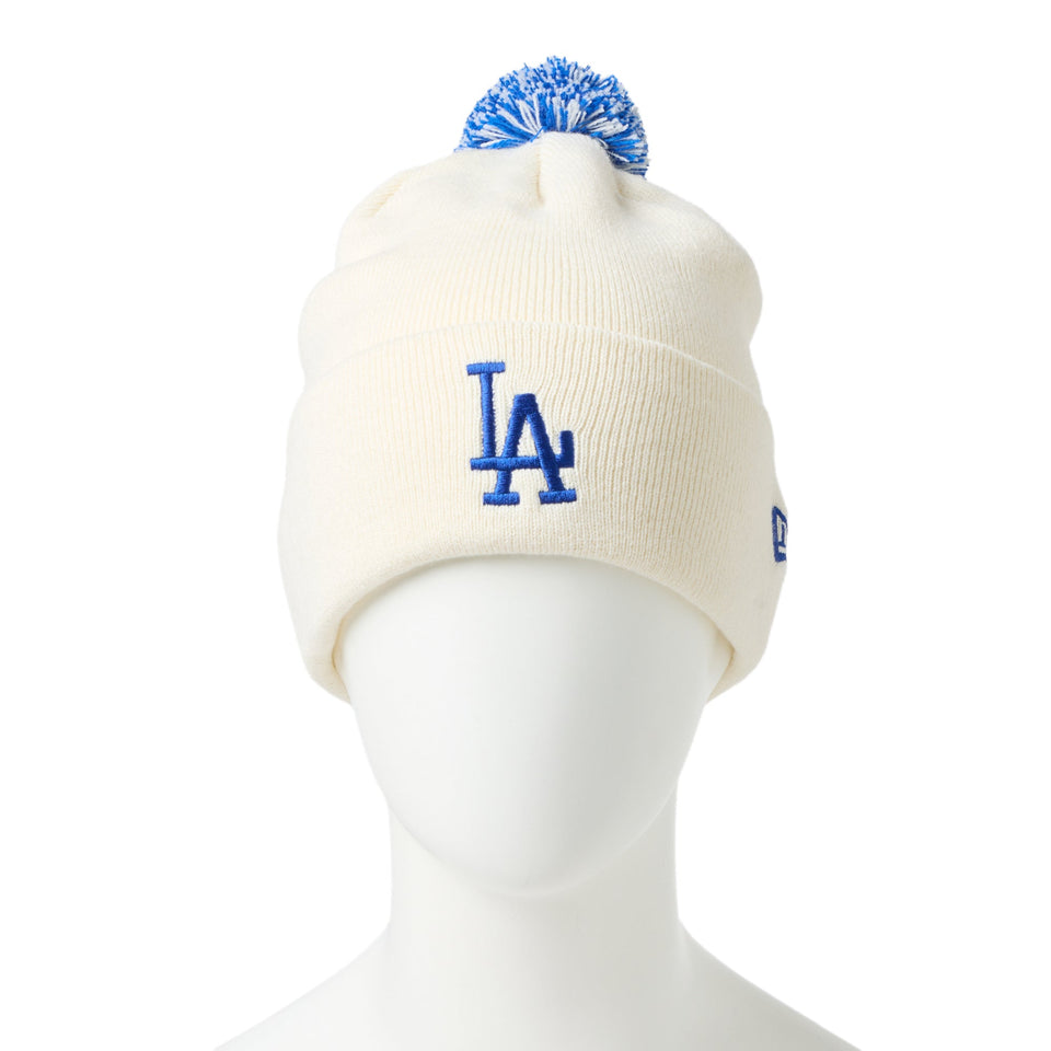 ポンポンニット ロサンゼルス・ドジャース オフホワイト - 14669955 - OSFM | NEW ERA ニューエラ公式オンラインストア